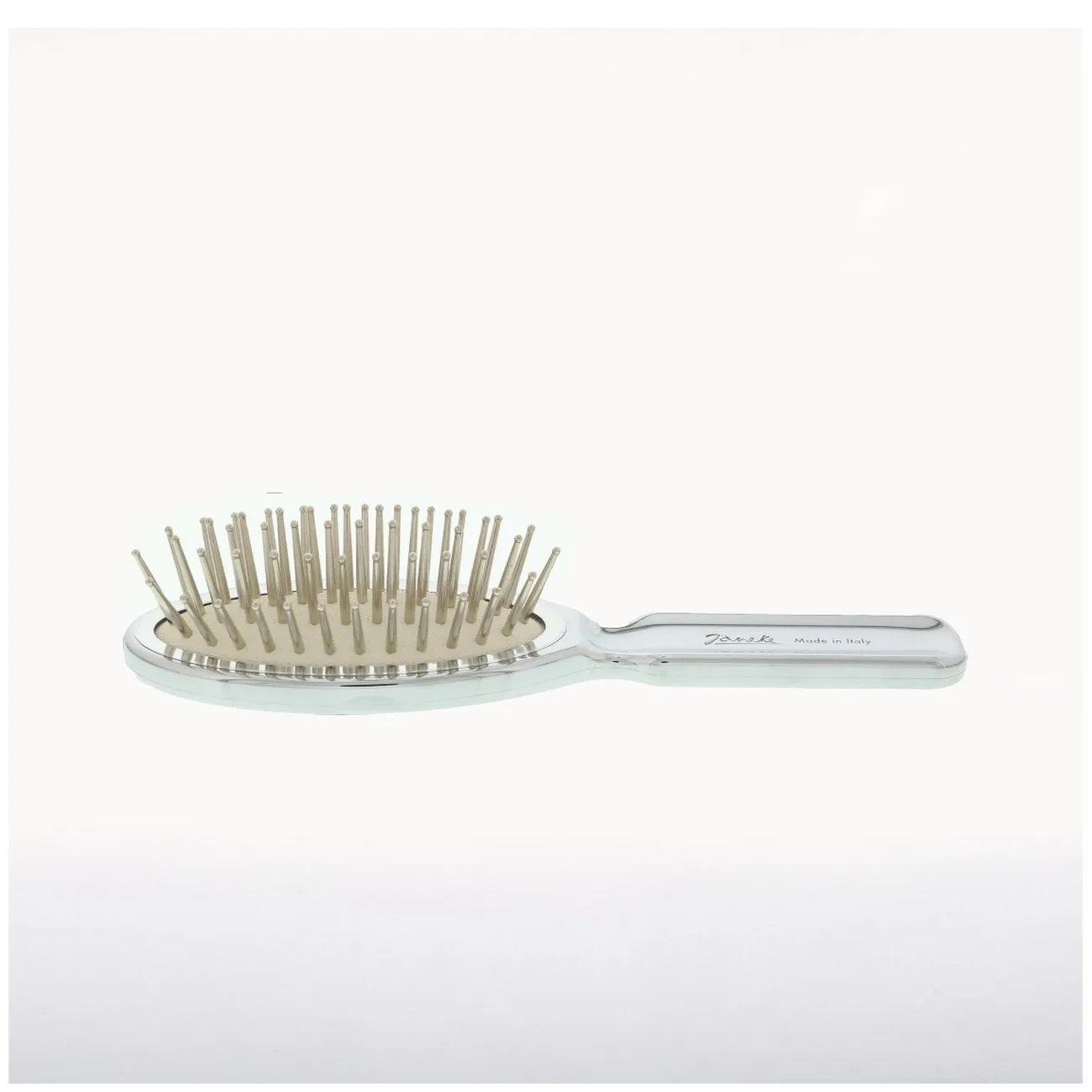 Janeke Oval Hair Brush in Gold and Silver (Medium)