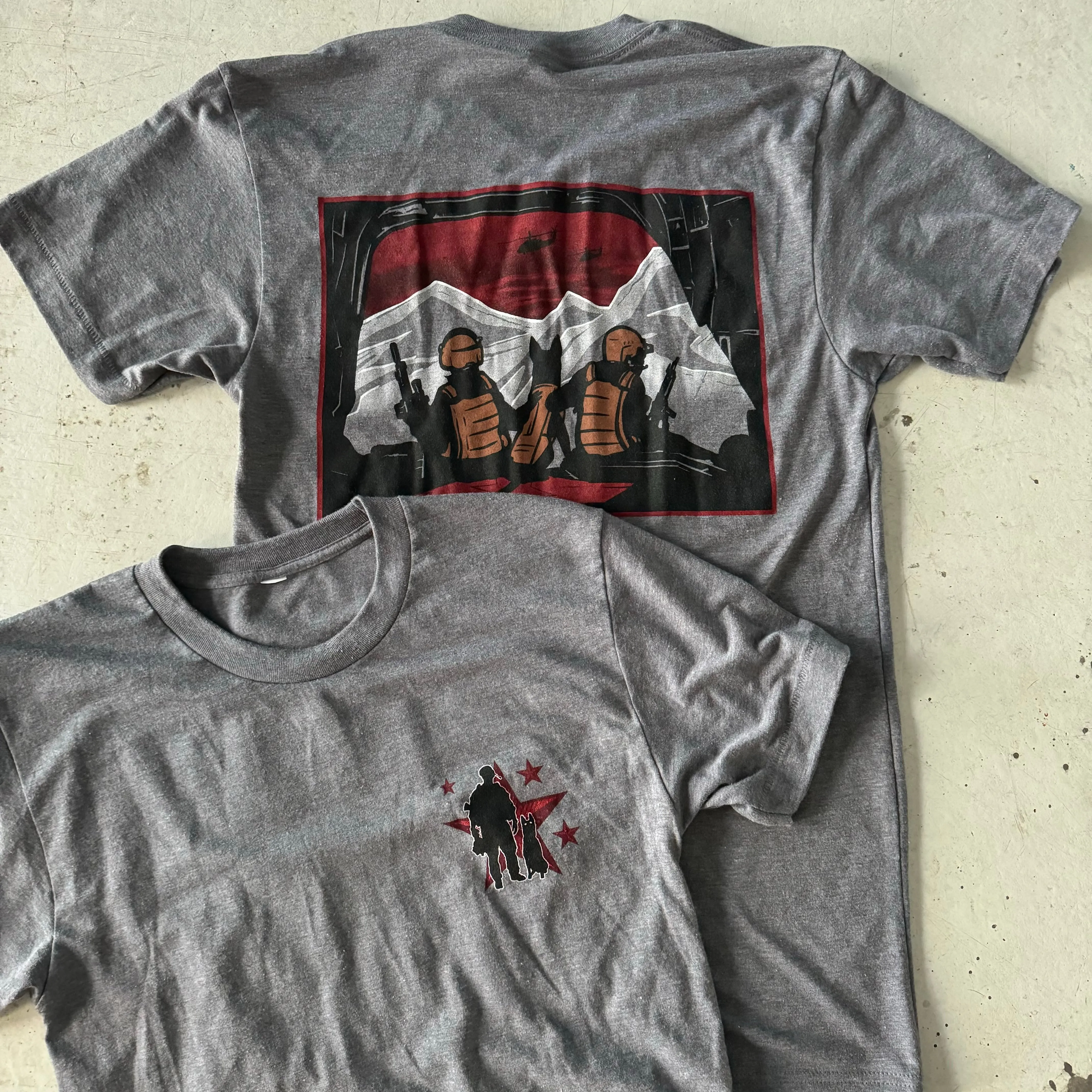 K9 Tails - "A Warm Exfil" Shirt