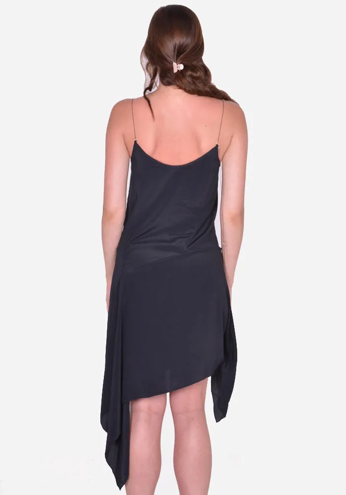 KIKO KOSTADINOV WOMEN KKWSS24D02-24 JOGAKBO DRESS CROW BLACK (New Season SS24)