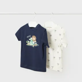 Mayoral Toddler Boy Set of 2 Graphic Tshirts