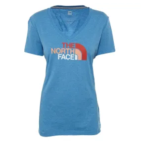 North Face S/s Half Dome V-neck Tee Womens Style : A8u7