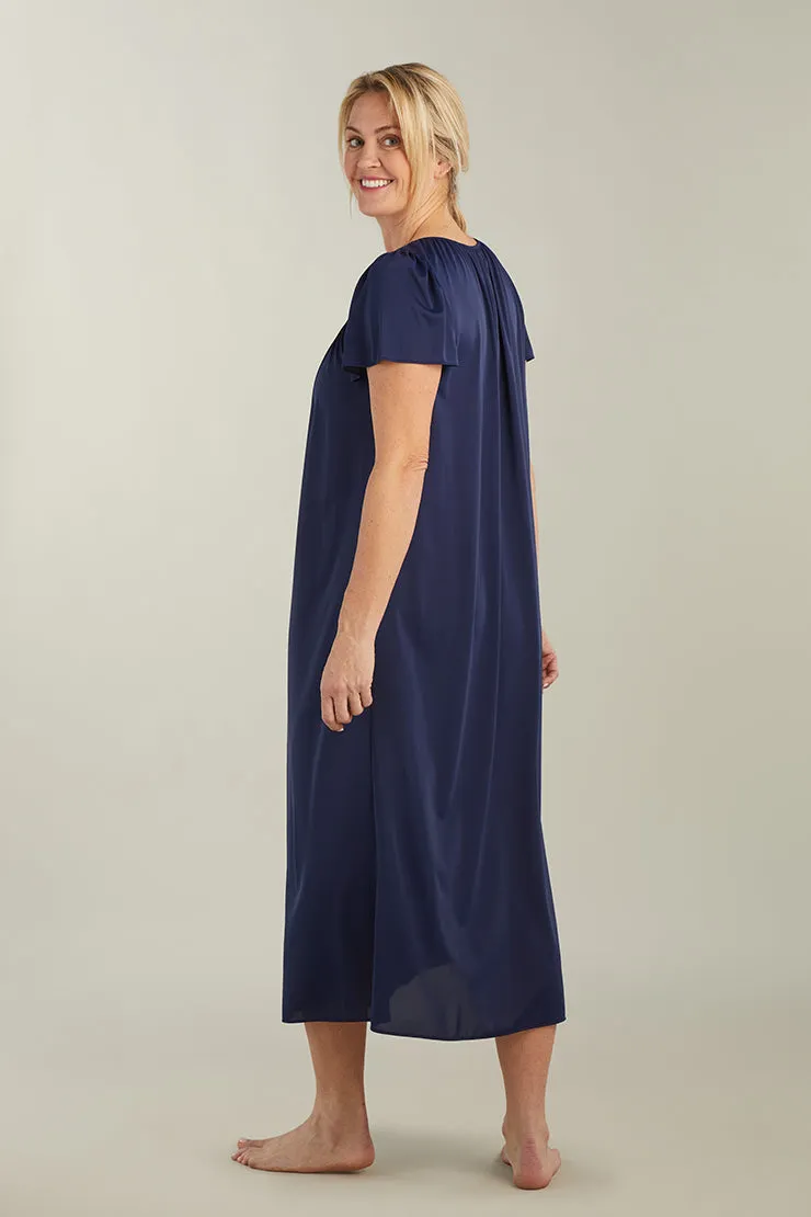 Nylon Tricot Long Nightgown