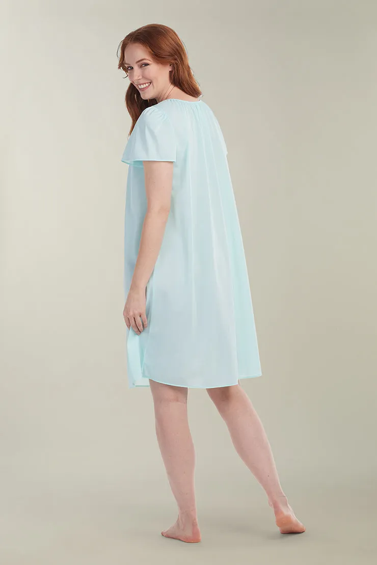 Nylon Tricot Short Nightgown