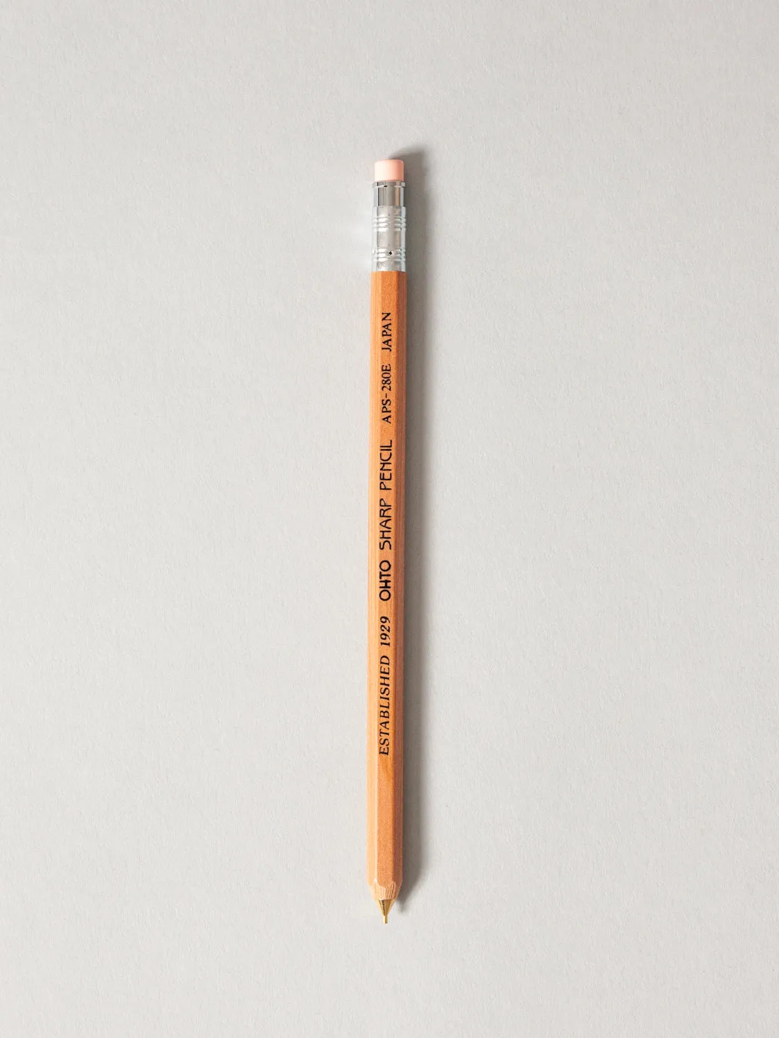 OHTO 0.5mm Wooden Mechanical Pencil