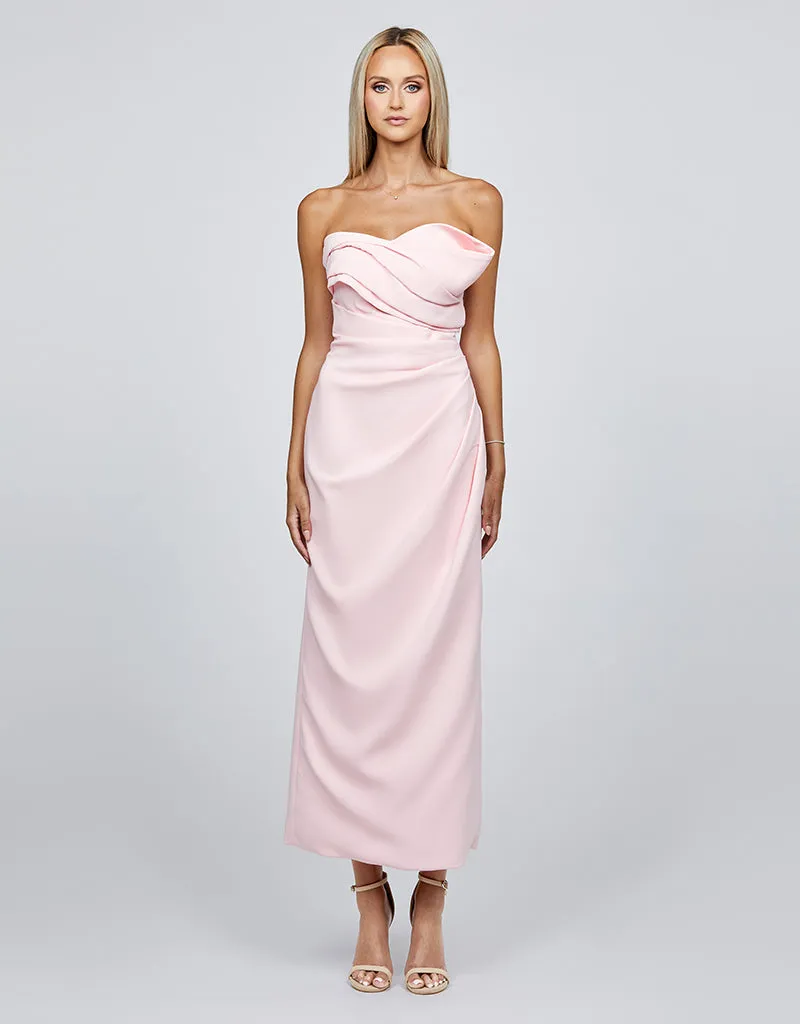 ORMOND DRAPED BODICE MIDI B68D29S