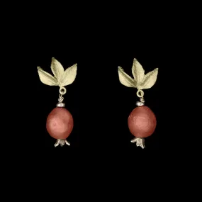 Pomegranate Earrings - Post