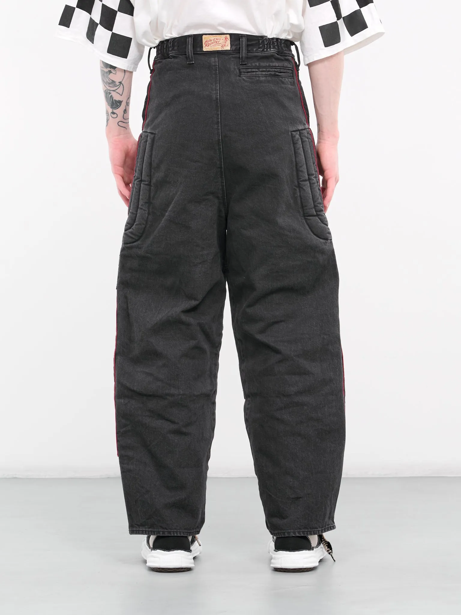 "Todoterreno" Denim Motocross Jeans (KR2402LP02-BLACK)