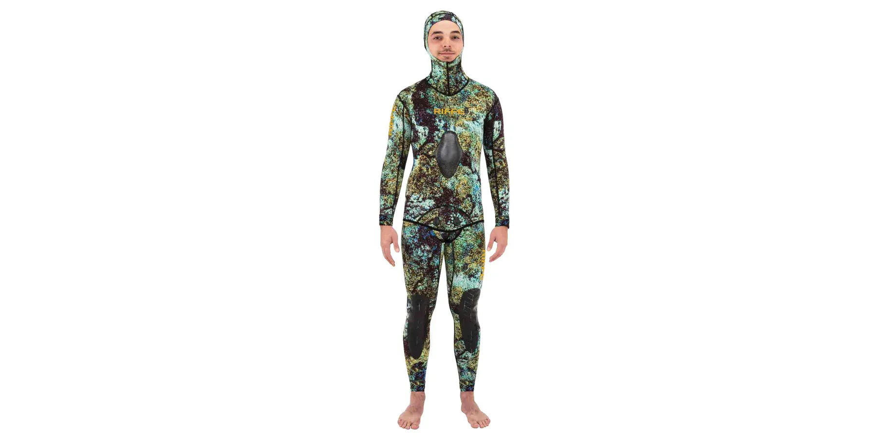 Riffe DIGI-TEK Camo Wetsuit MEN - 2mm Double lined