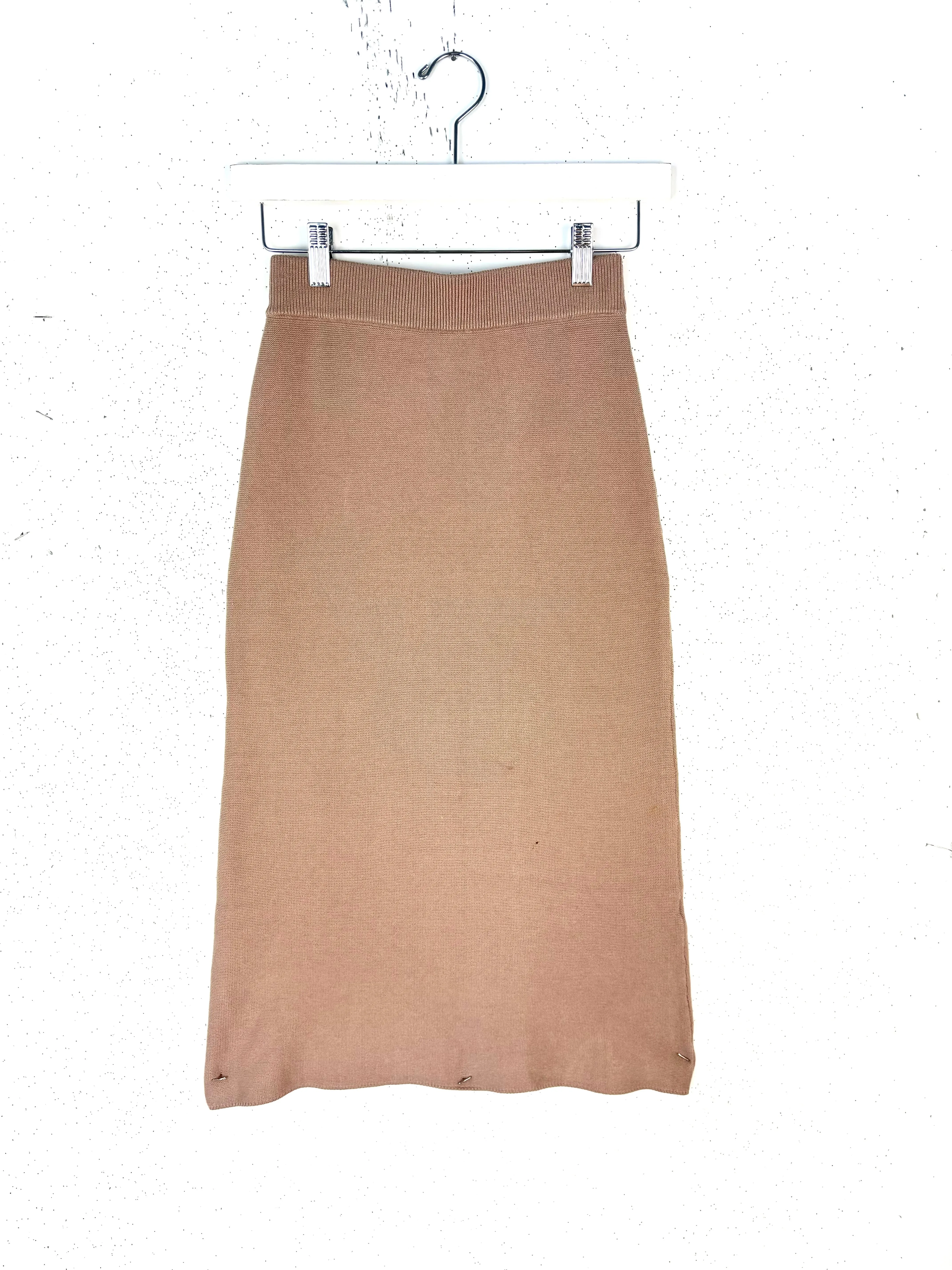 SAMPLE - Pencil Skirt - Tan