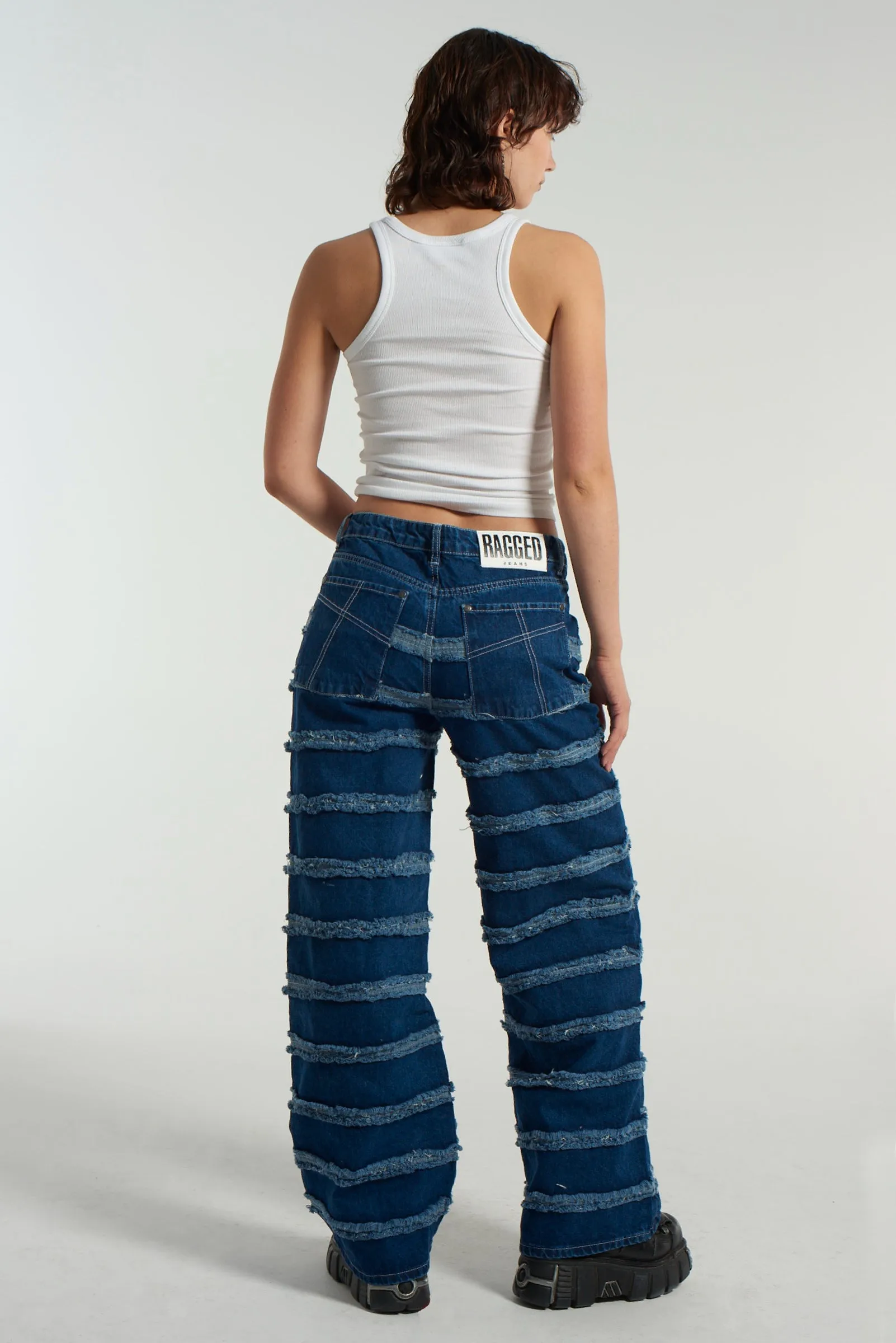 Seamed Release Jean