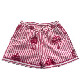 Shanti PJ Shorts | Pink Palms