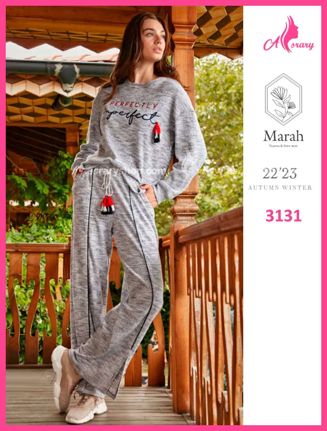 Soft Trico Long Pajamas 3131