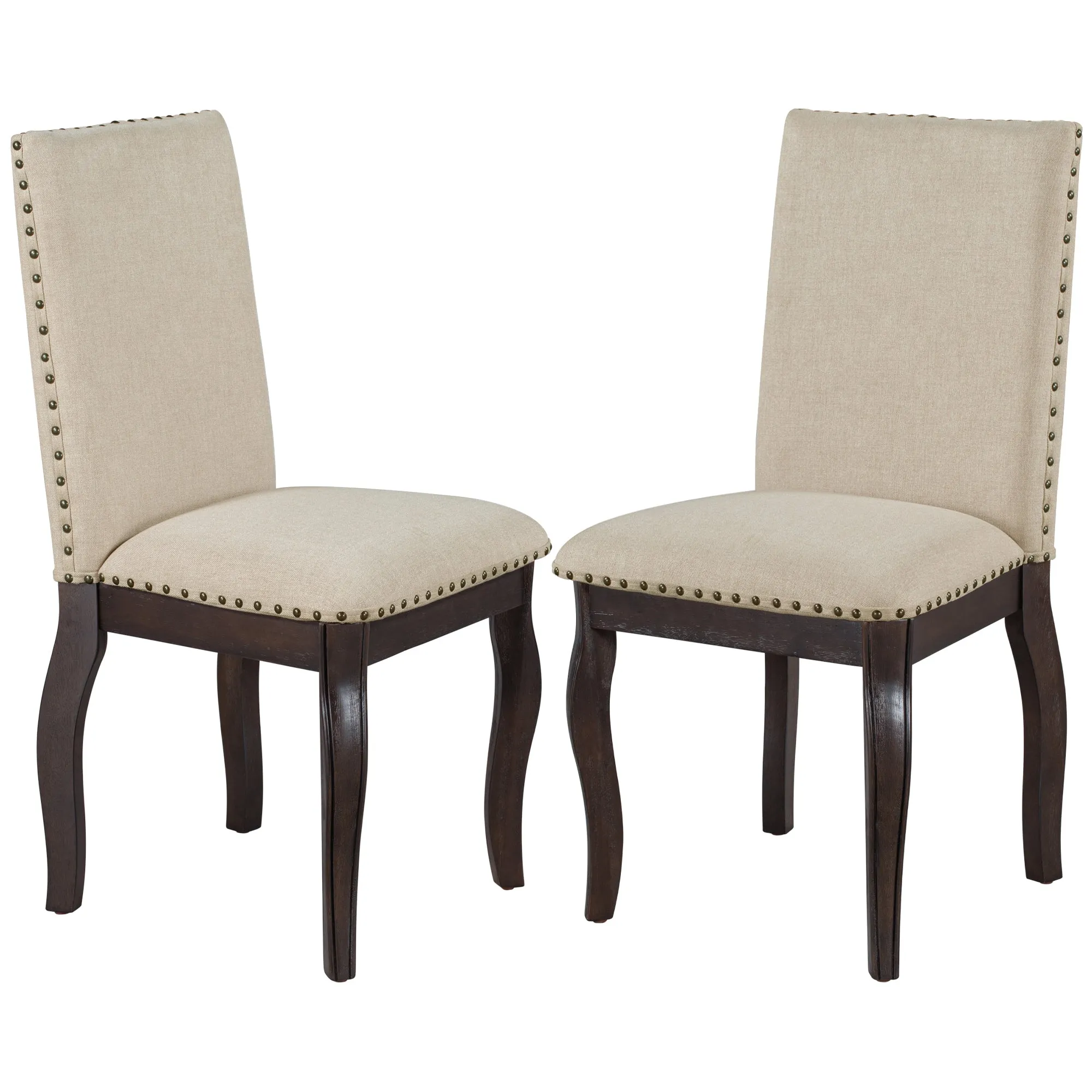 Stanley Dining Chairs with Nailhead (Set of 4) - Espresso