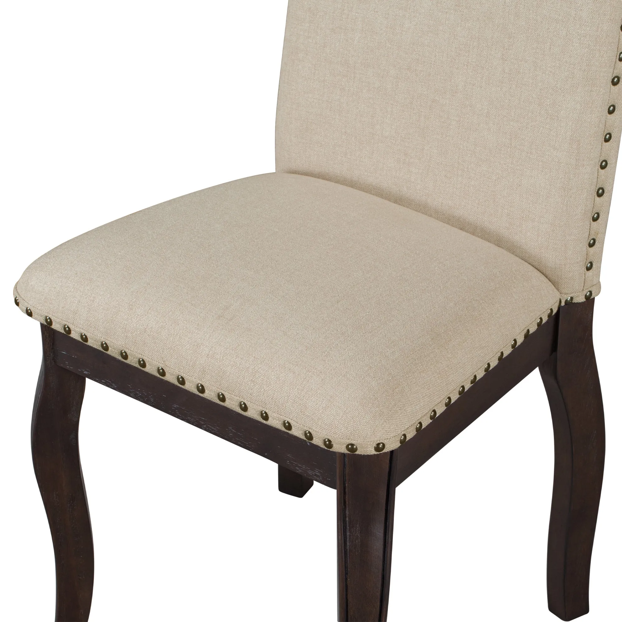 Stanley Dining Chairs with Nailhead (Set of 4) - Espresso