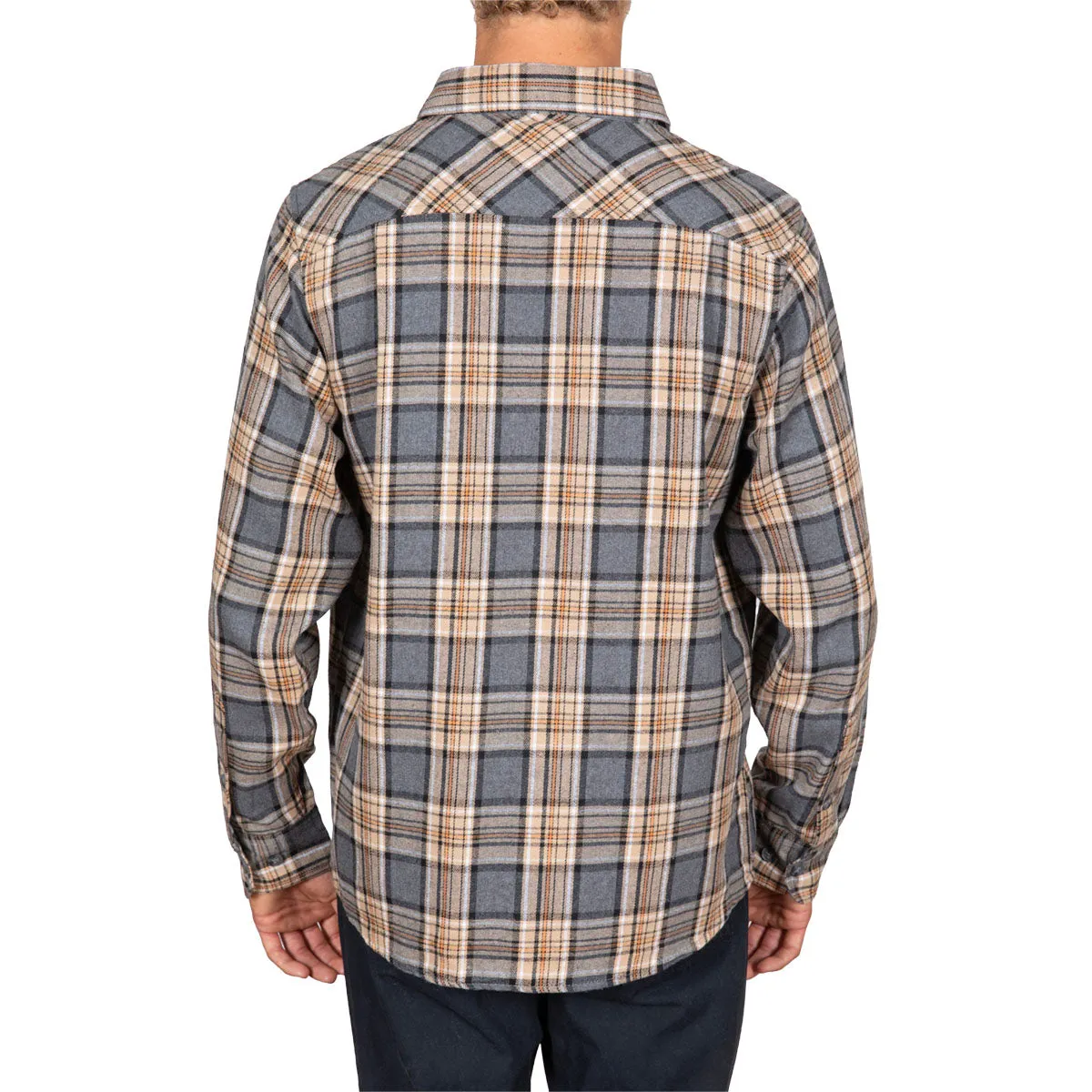 STEWART MEN'S MIDWEIGHT FLANNEL SHIRT