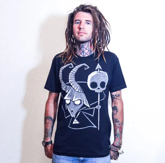 (USA Sizing) Baphomet Men Tshirt