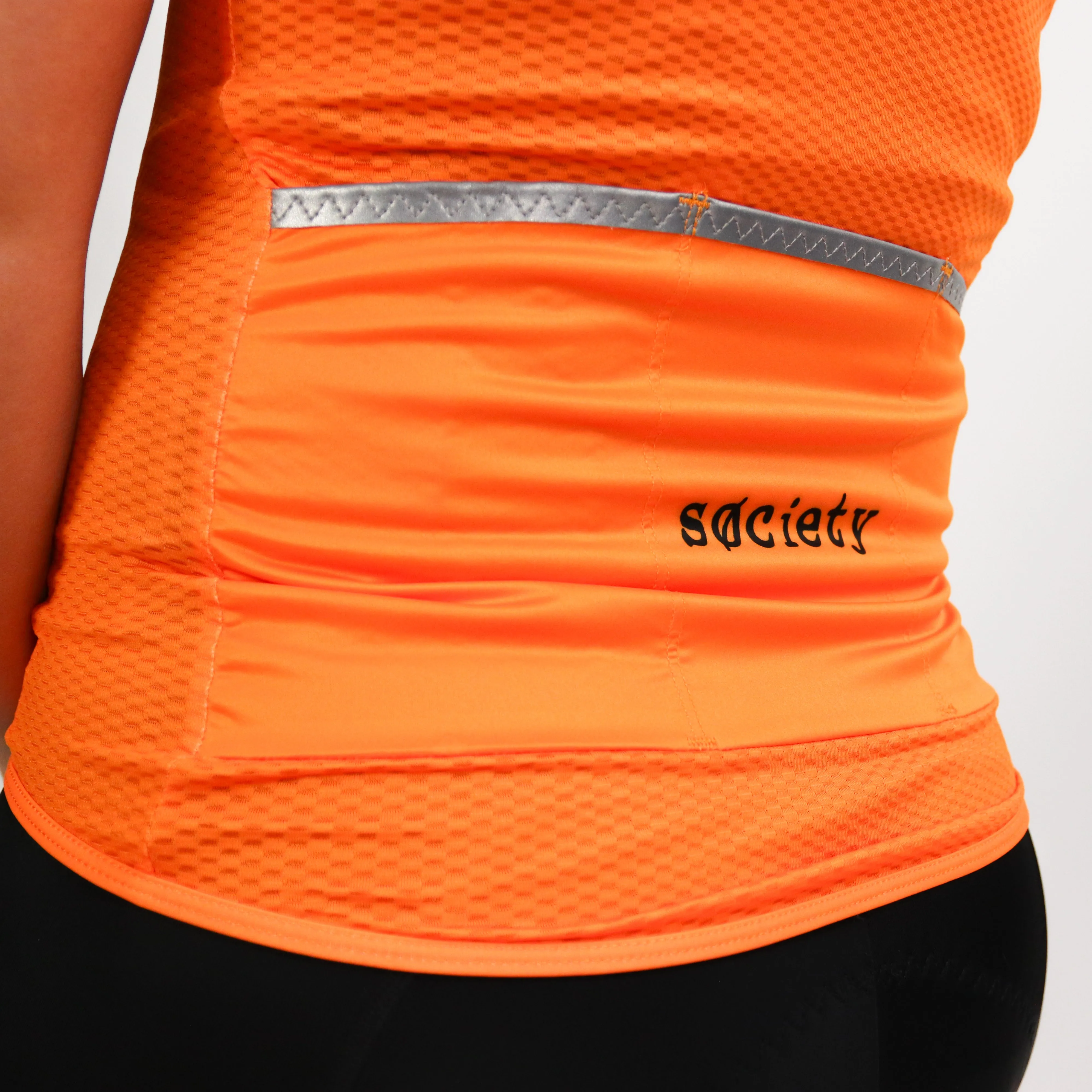 Womens Club Vest (Orange)