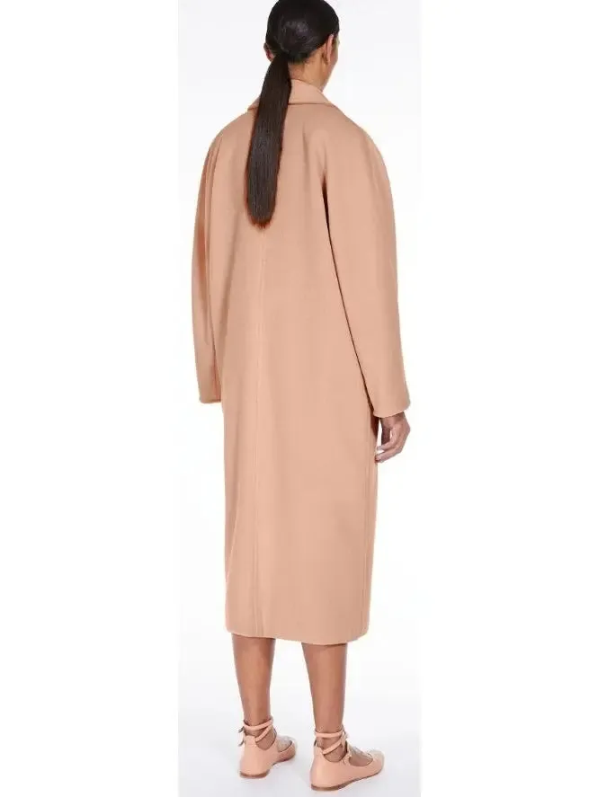 Women’s Double-Breasted Wool and Cashmere-blend Icon Coat, Pink