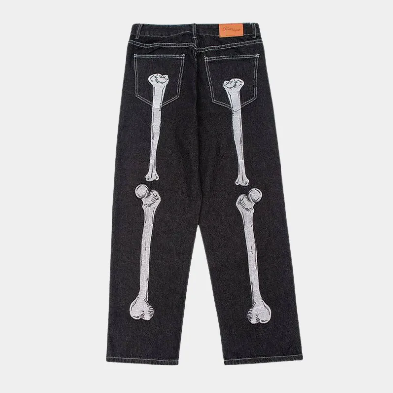 X-Ray | Y2K Inspired Black Jeans