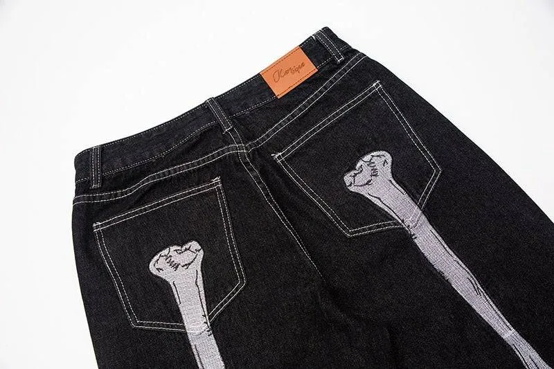 X-Ray | Y2K Inspired Black Jeans